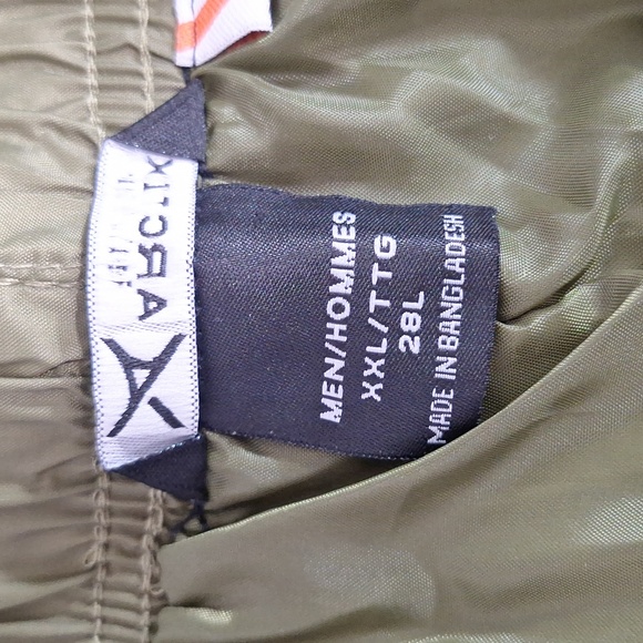 Arctix Rain Pants Packable Water Repellent Rain Gear Mens Olive - Picture 10 of 16